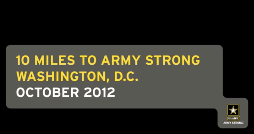 Army Strong, baby!