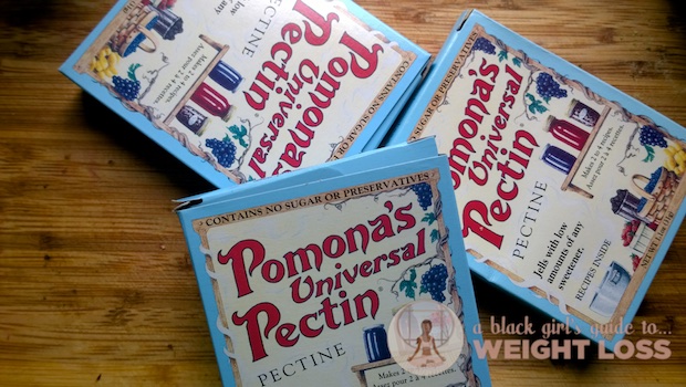 3 boxes of Pomona's Universal Pectin laid on top of one another